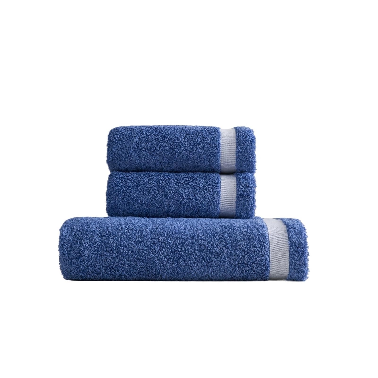 ZYAYNG 1/3PC Cotton Towels Bath Individually Suitable For Sports Home Bathroom Hotel Use For Bathroom(Color6-set)