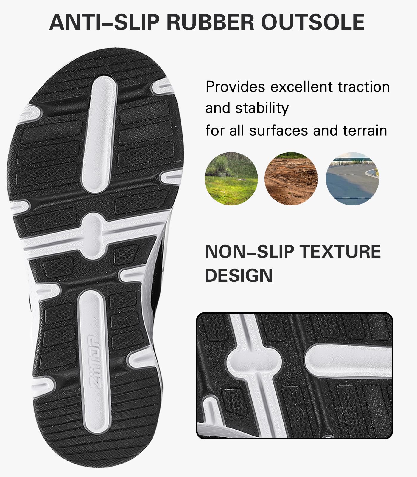 Sandales de marche orthopédiques confortables pour femme - Soutien de la voûte plantaire - Antidérapantes - Bout ouvert - Sandales de sport pour l'été, la plage