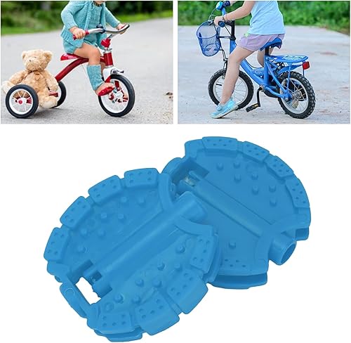 Miniatura 2 de 2 pedales de bicicleta para niños, triciclo de plástico para niños, pedales de bicicleta de repuesto para cochecito de bebé, rueda delantera,
