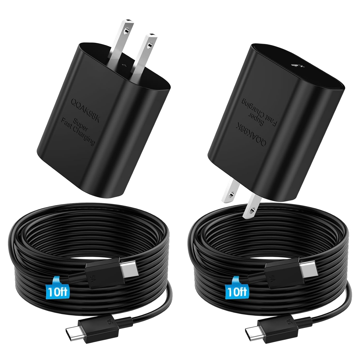 25W Fast Charger, Type C Wall 6.7ft Cord - Image 8