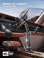 Vista 3 de Lamicall Cup Phone Holders for Your Car - [Thick Cases Friendly] Universal Adjustable Cell Phone Car Mount for Truck Golf Cart iPhone 17 16 Galaxy