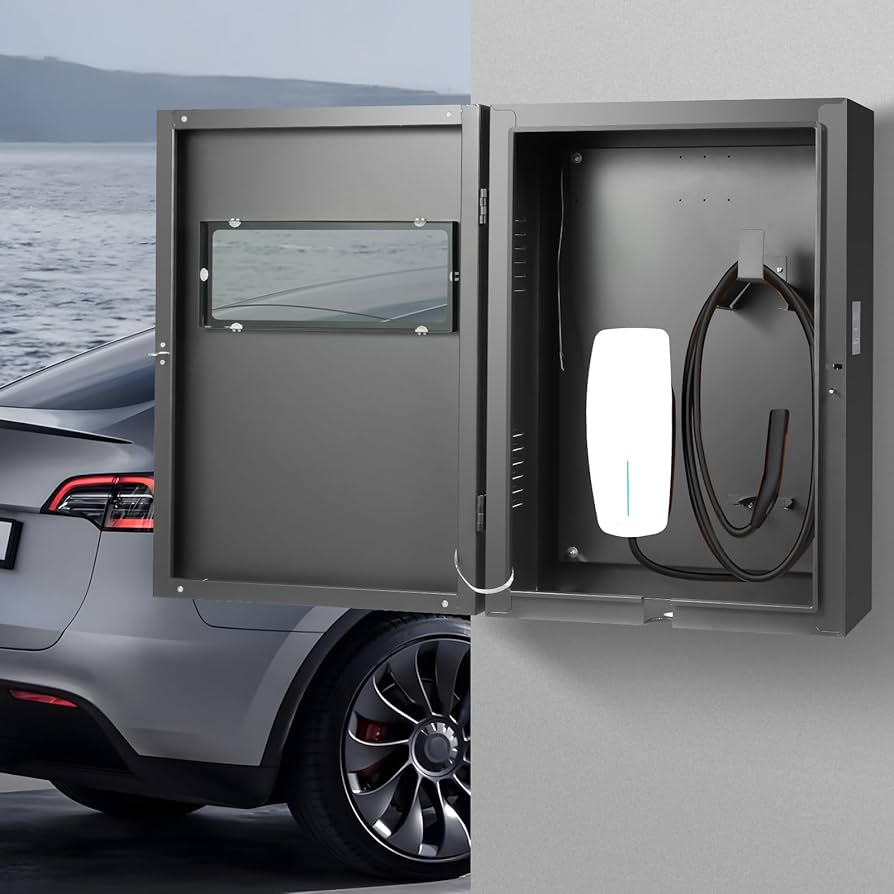 Eve AB Box Amazon.com: Smart EV Charger Protective Box - NFC/Card Key