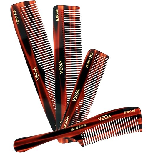 Hand Made Comb Set of 4