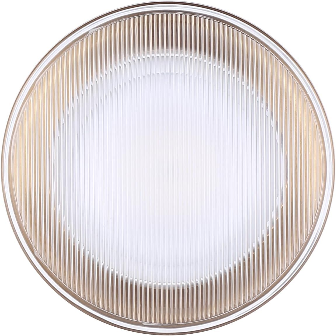 Canarm Benni LED Wall Sconce, Acrylic Shade with Gold Base, 13W Dimmable with 3CCT up to 5000K, Modern Wall Lighting for Bedroom, Hallway or Bathroom Vanity