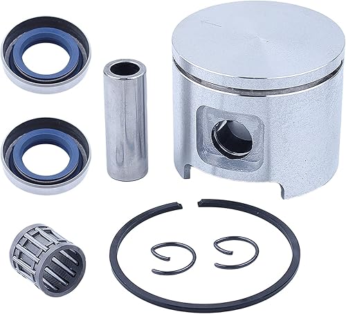 Miniatura 6 de Para Husqvarna 61 para Jonsered 630 para motosierra, kit de pistón de 1.890 in, 503517401, 503260204