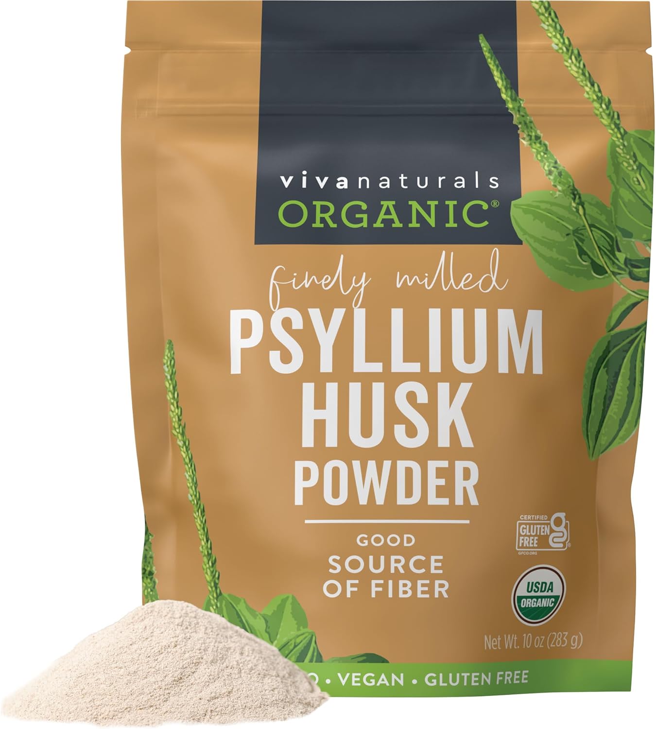 Viva Naturals Organic Psyllium Husk Powder