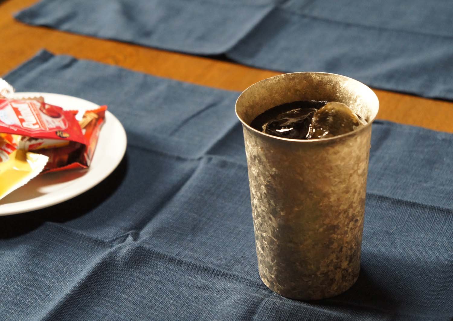 Amazon｜HORIE 新潟県燕産 チタン2重タンブラー 窯創り 広口 300cc