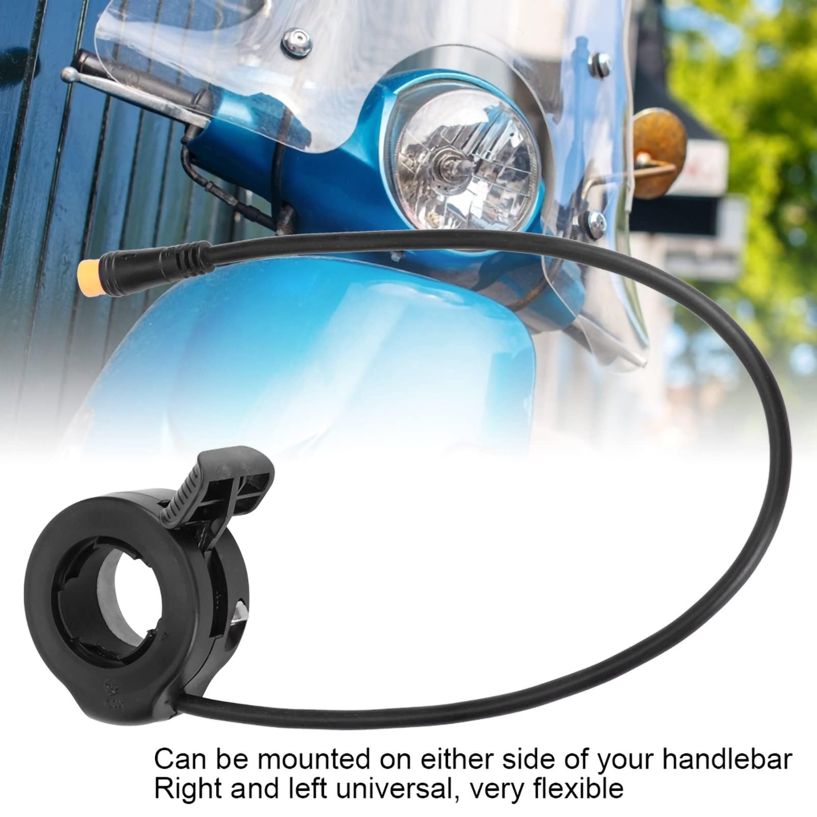 Scooter Elettrico Accessori per Freni per Bici Elettriche Accessori 130X, Acceleratore a Pollice Acceleratore per Bici Elettrica Accessori per il Controllo Dell'acceleratore a Pollice Destro/sinistro