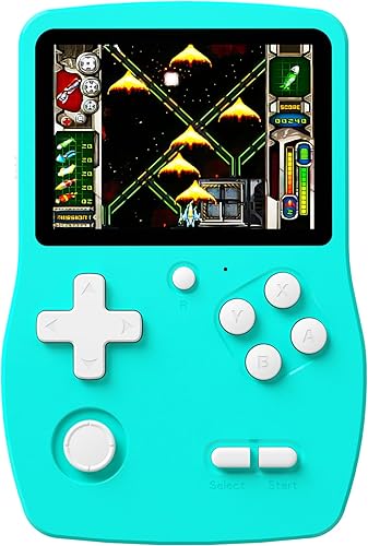 Juego de mano de 32 bits para niños precargado 139 videojuegos retro, pantalla IPS de 3.0 pulgadas y batería recargable, sistema de juego portátil,
