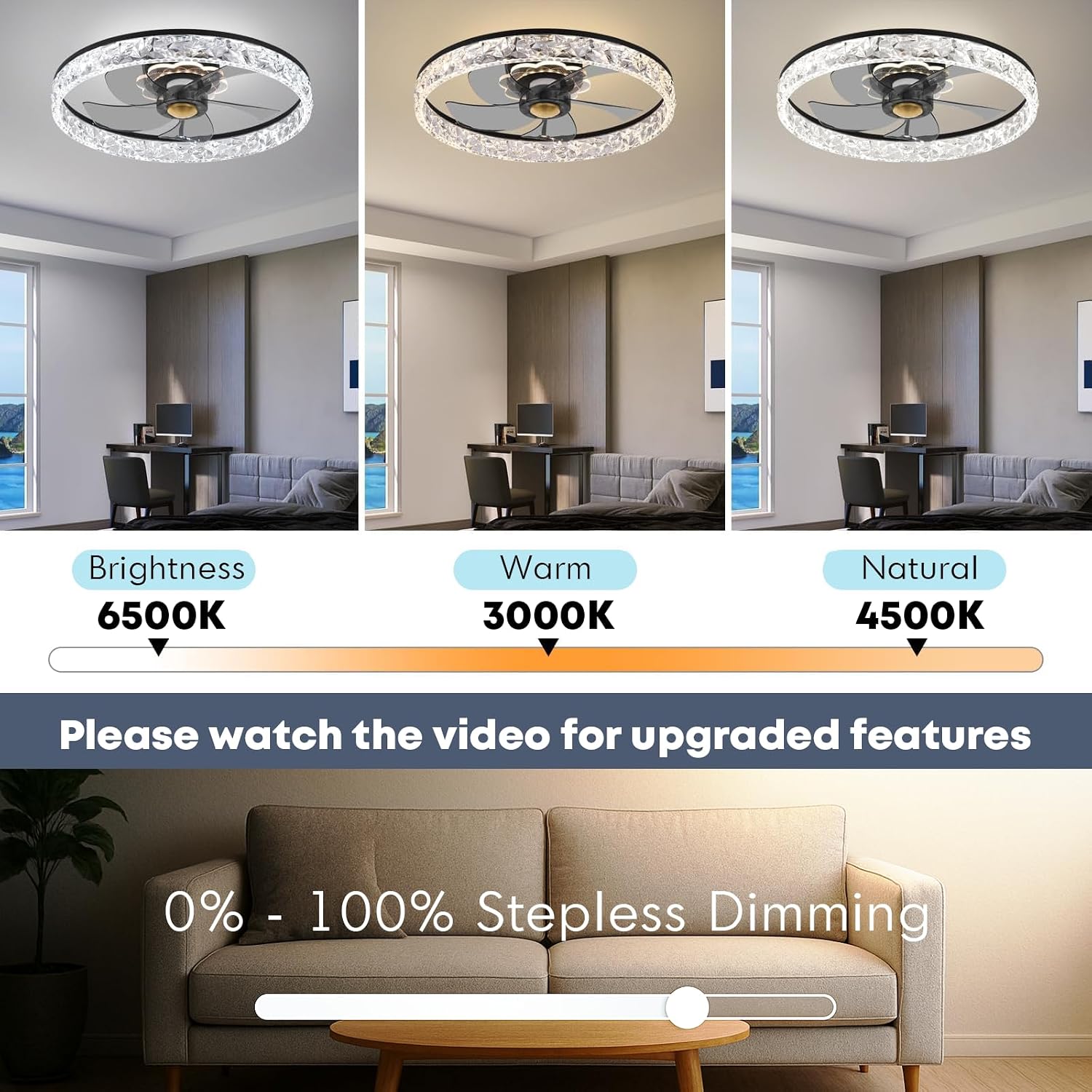Dimmable LED and Color Temperature Adjustment