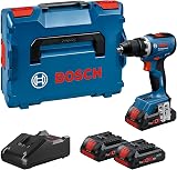 Bosch Professional 18V System Perceuse-visseuse sans fil GSR 18V-65 (moteur sans balais, longueur de tête 166, incl 3x ProCORE18V 4.0Ah, L-BOXX) - 1