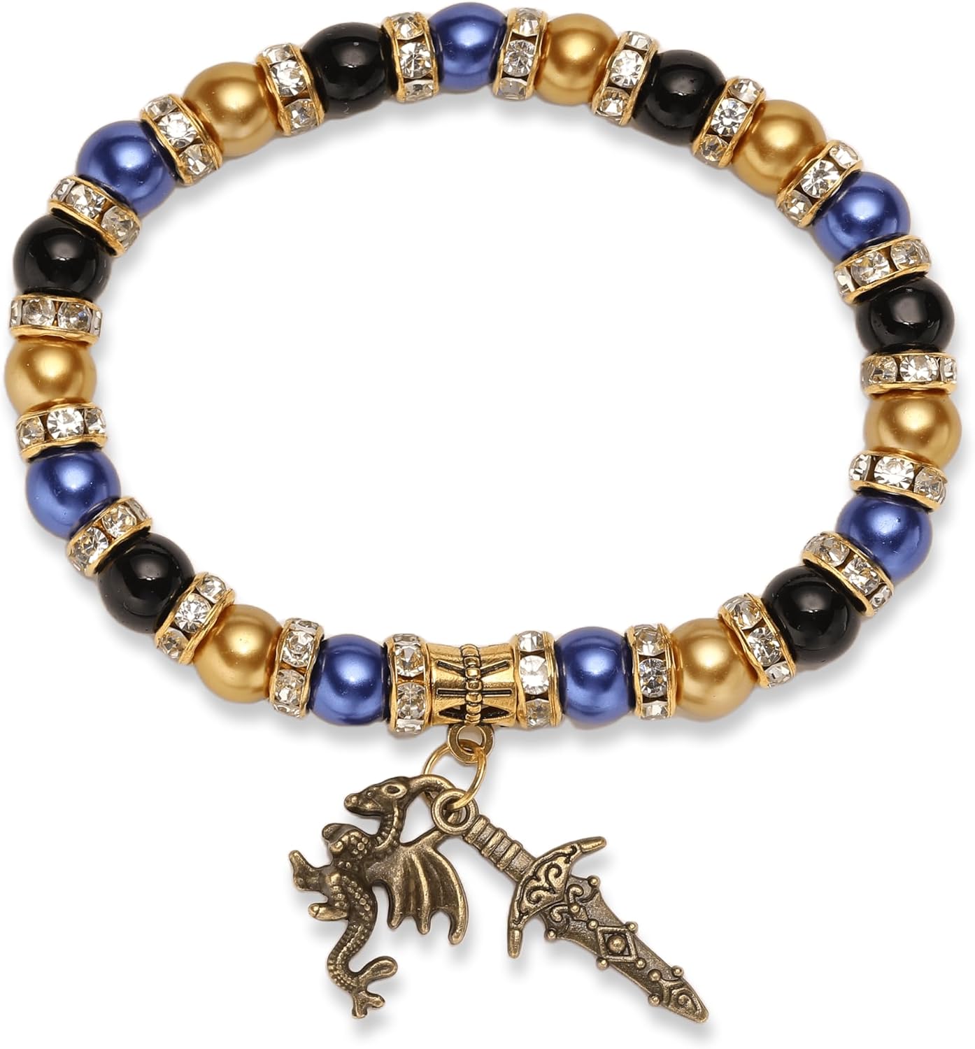 Flvkev How to Train Dragon Merch Bracelet 4th Merchandise Dragon Wings Bracelet for Women Men Accessories Book Lovers Gifts