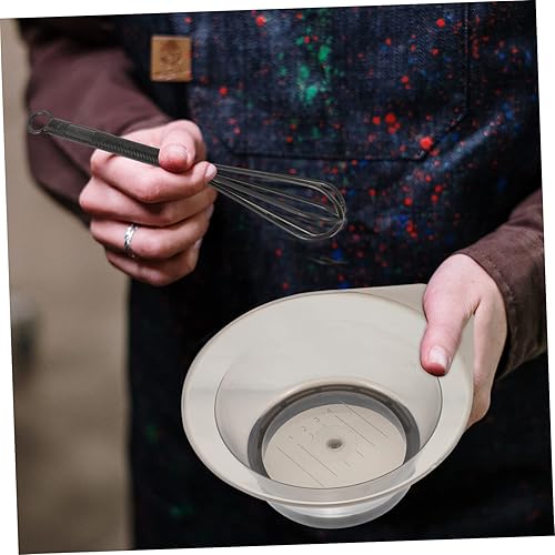 VICASKY 3-Piece Hair Dye Bowl Kit with Brushes & Stirring Sticks