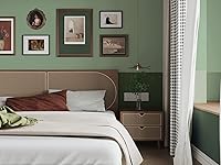 Vista 279 de Dimoon 236''x17.7'' White Thicken Peel and Stick Wallpaper Contact Paper Modern Self Adhesive Wall Paper Removable Renter Friendly Textured Solid