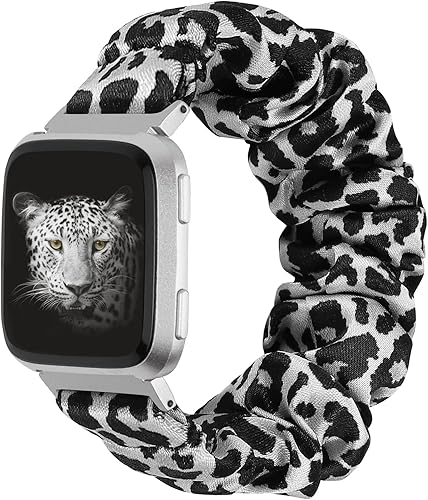 Miniatura 81 de TOYOUTHS - Bandas elásticas para Fitbit Versa/Versa 2/Versa Lite, edición especial para mujeres, niñas, elásticas, de tela, estampadas, de repuesto