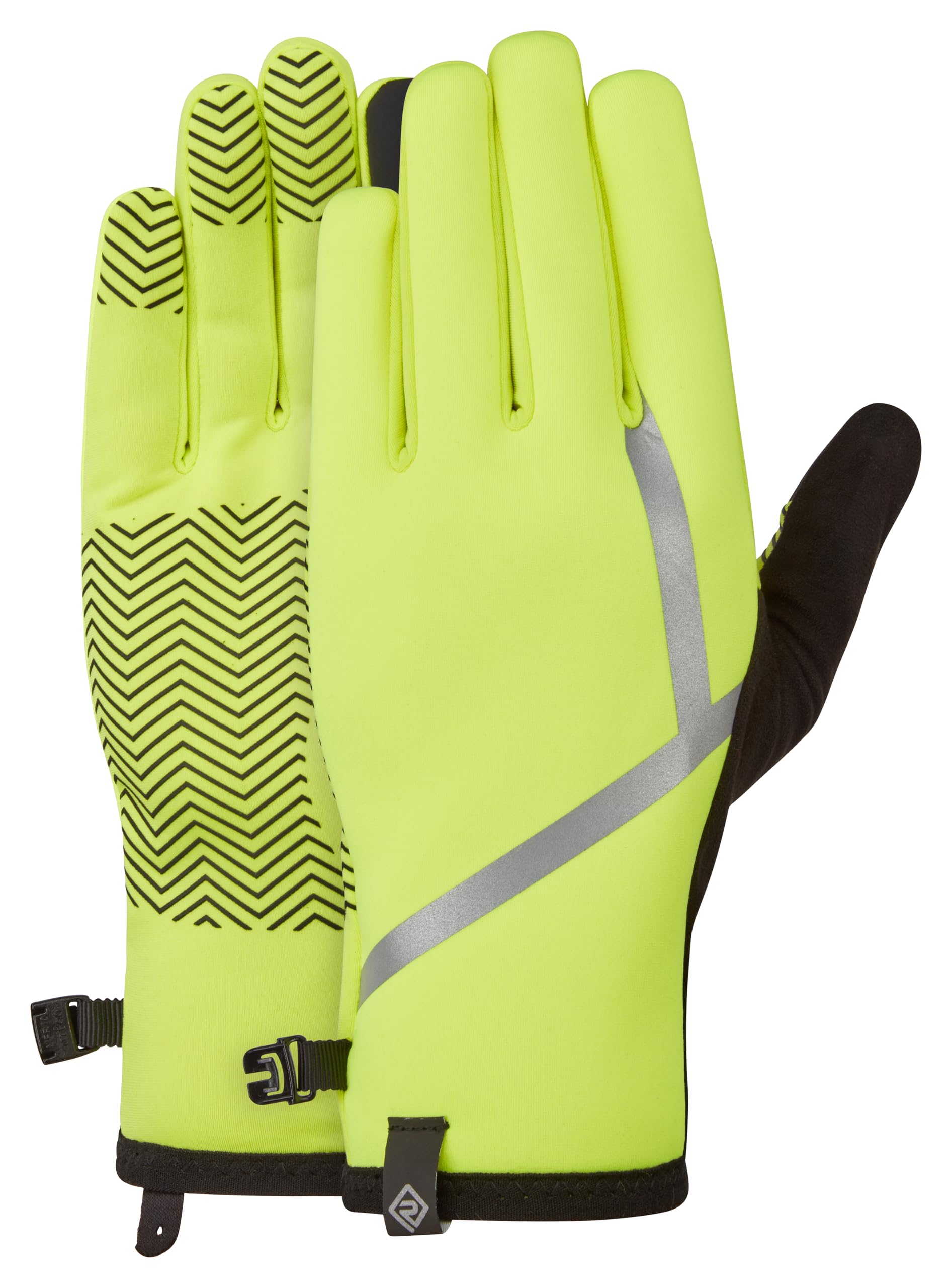 Ronhill Running, Wind-Block Glove, Fluo Yellow/Reflect, L