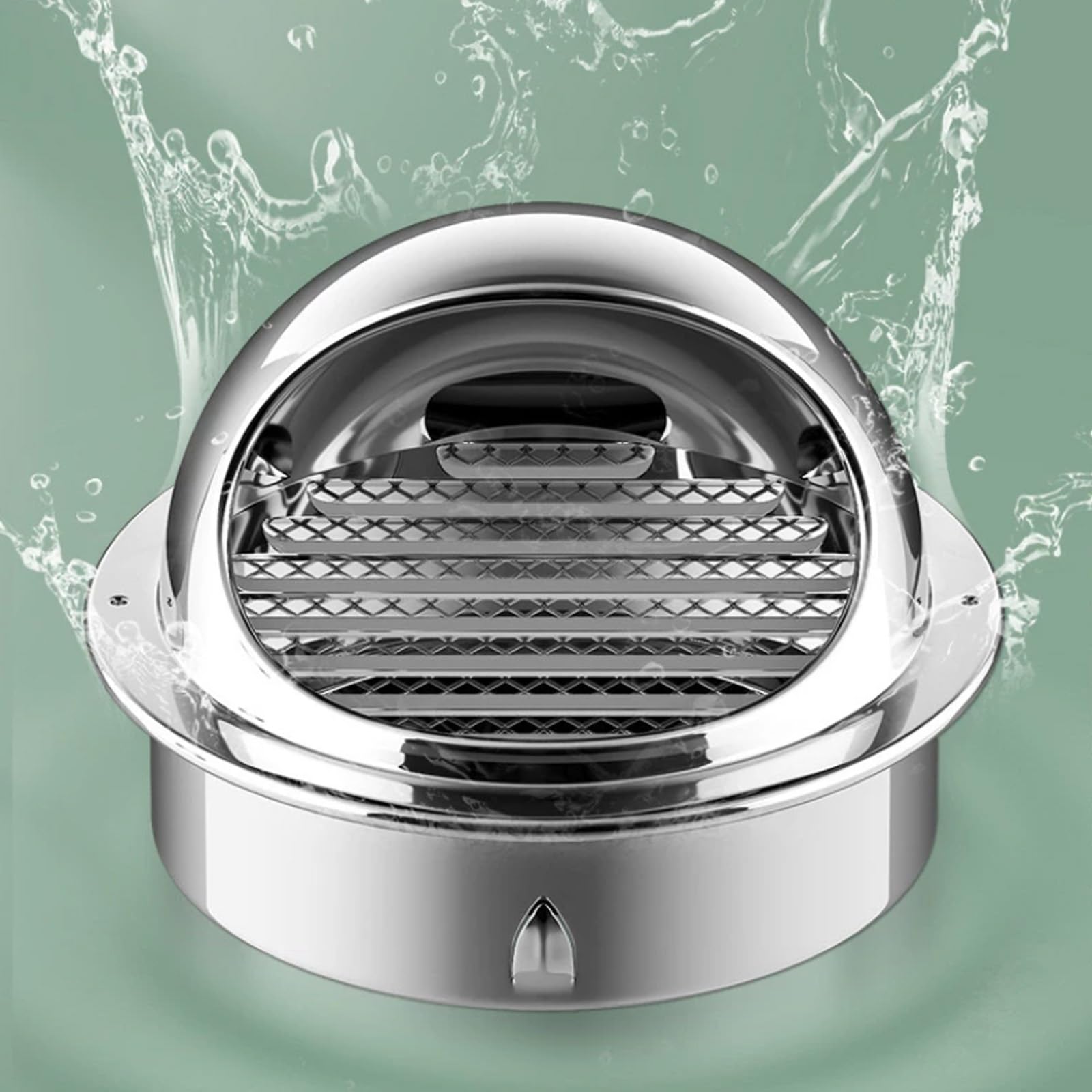Tappo Di Sfiato Non Alimentato In Acciaio Inossidabile, Ventos Sul Tetto | Funzionamento Silenzioso,facile Da Installare,resistente Agli Agenti Atmosferici,for Ventilazione(190 mm/7.5 in)