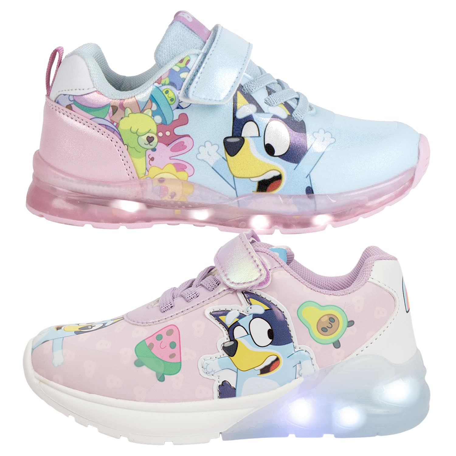 BlueY - Scarpe Sportive Ginnastica Sneakers Anche con Luci LED - Prodotto Originale - Bambina Bambino