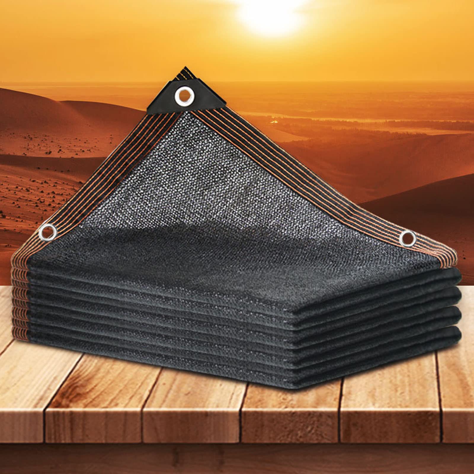 Anti-Uv Schatten Tuch,90% Beschattung,Sonnensegel Schattentuch,Sonnenschutznetz,Sonnensegel Wasserdicht,fürGarten/Pflanze/Gewächshaus/Scheune/Außen/Hof/Dach (6x7m/19.7x23ft)