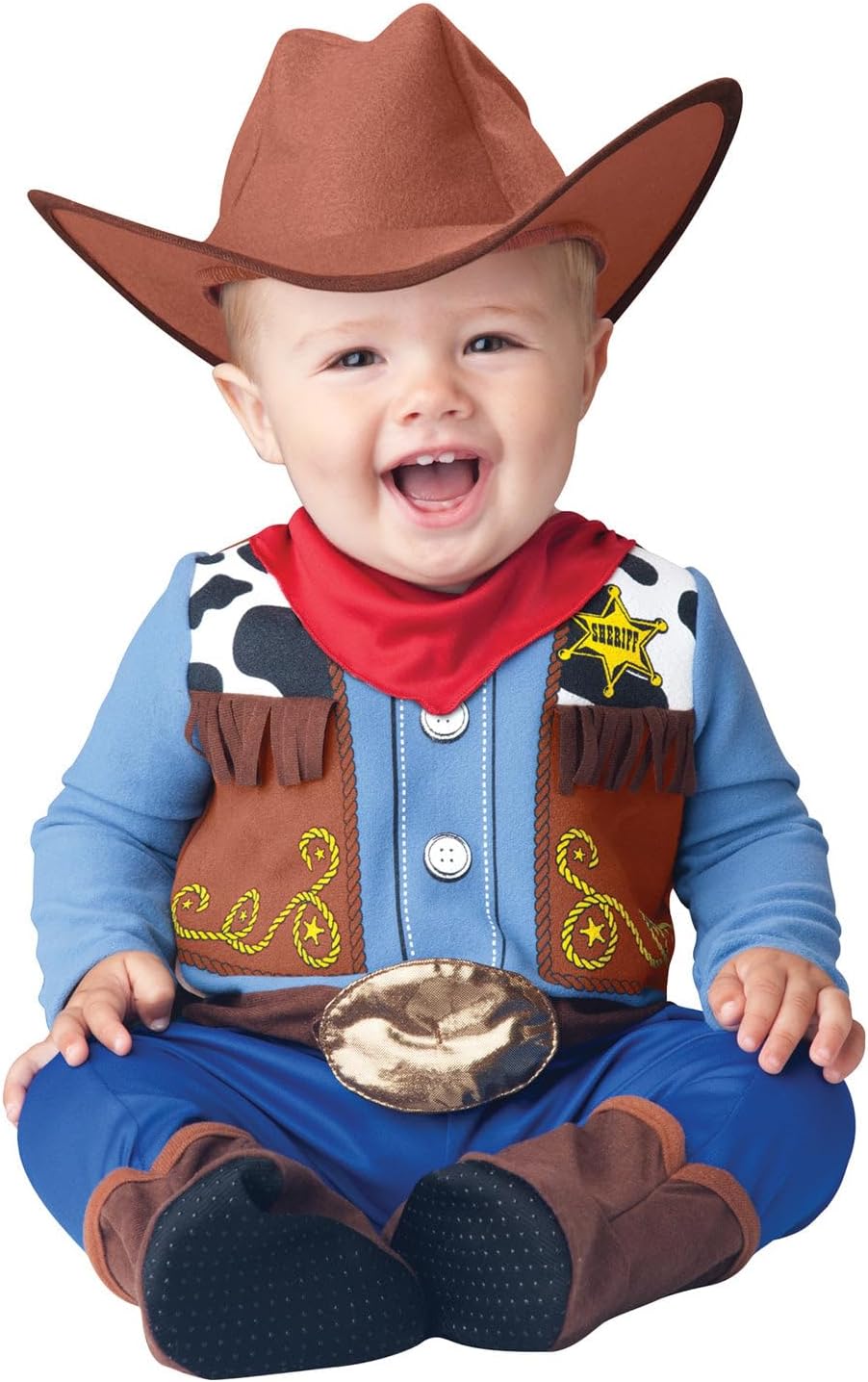 InCharacter Costumes Wee Wrangler Infant Costume