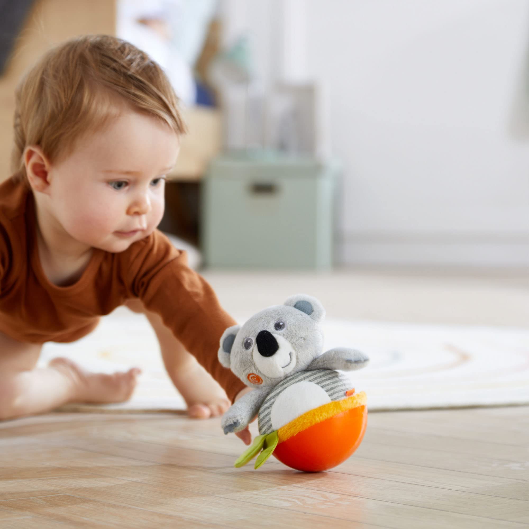 HABA - Culbuto Koala - Jouet d'éveil pour Enfant - Cadeau bébé Naissance - 6 Mois et Plus - 306656