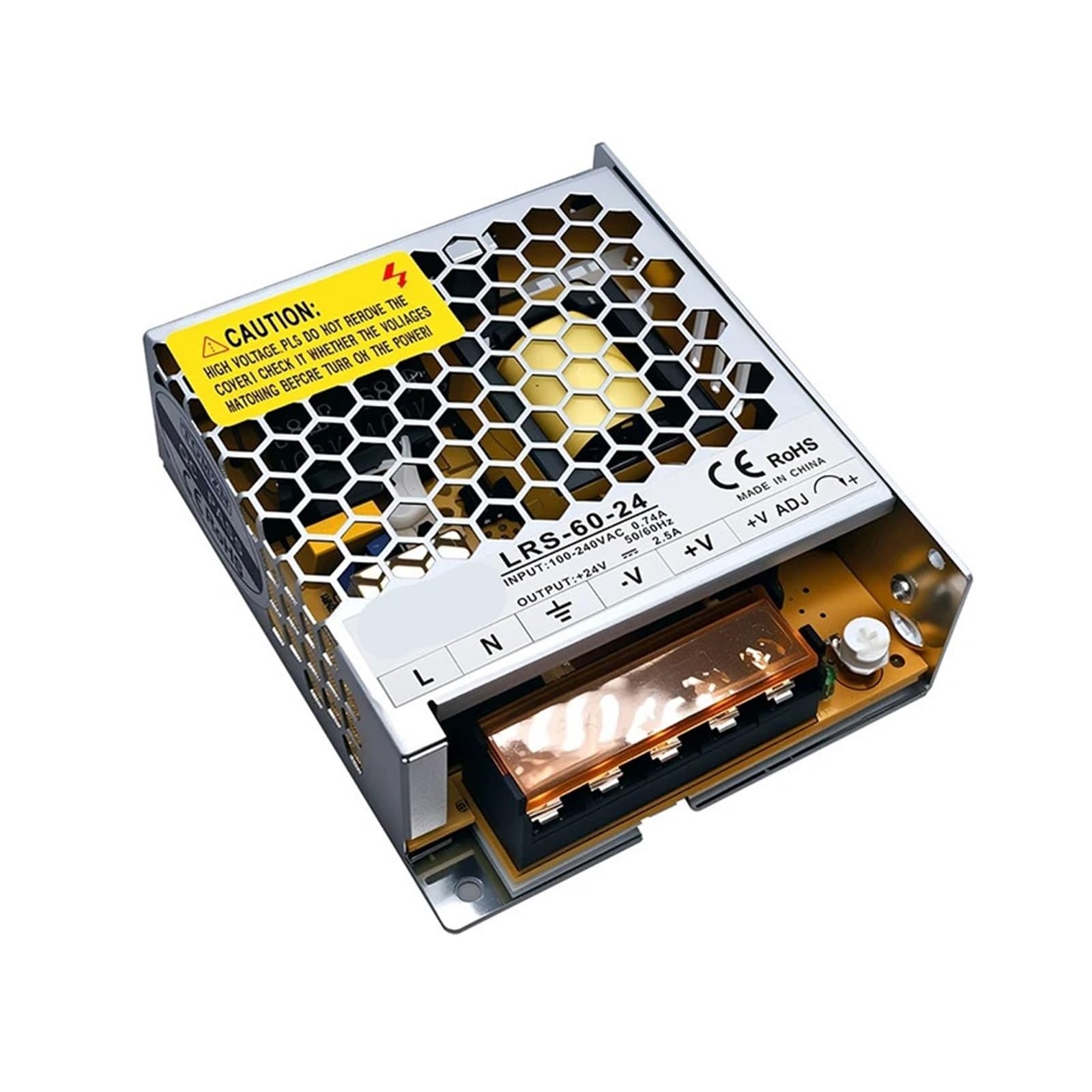 Alimentatore switching da CA a CC 120 W a uscita singola ingresso 110 V 220 V uscita 24 V Voltage Regulator