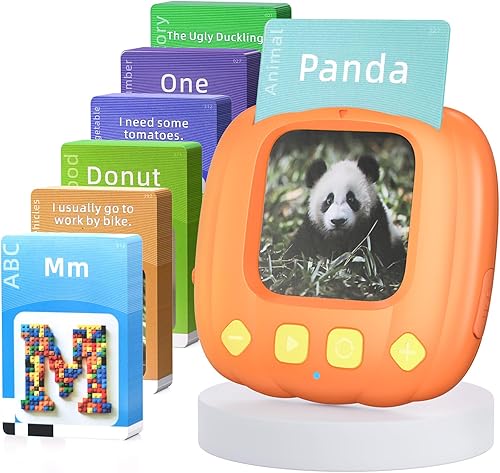 MEETION Tarjetas didácticas parlantes para niños pequeños, juguetes sensoriales para autismo para niños autistas, aprendizaje educativo Montessori,