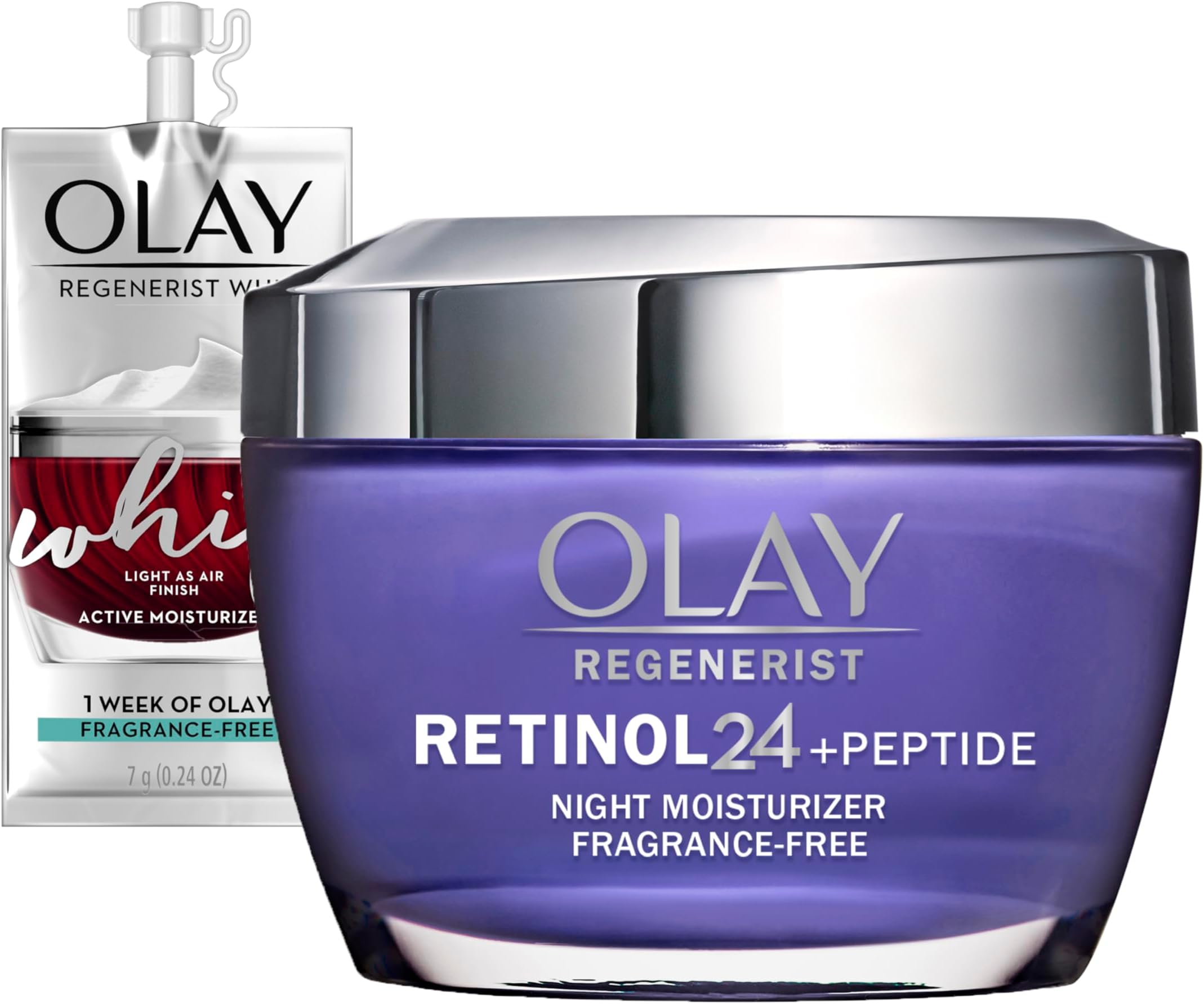 Olay Regenerist Retinol Moisturizer, Retinol 24 Night Face
