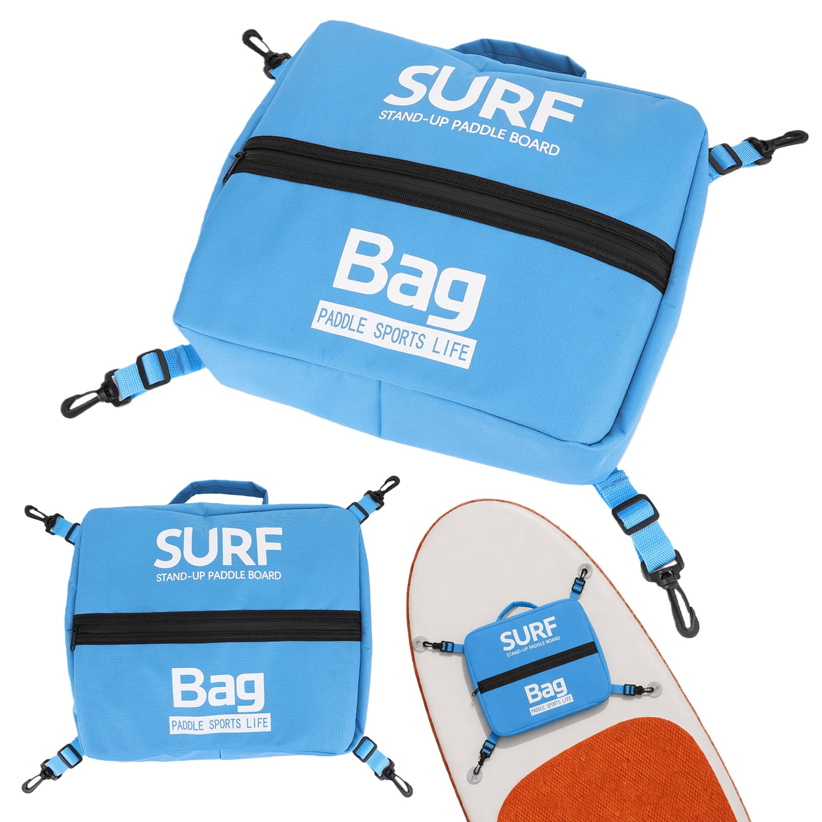 Durable Oxford Paddle Board Deck Bag, Fixed Storage Pack — image 1
