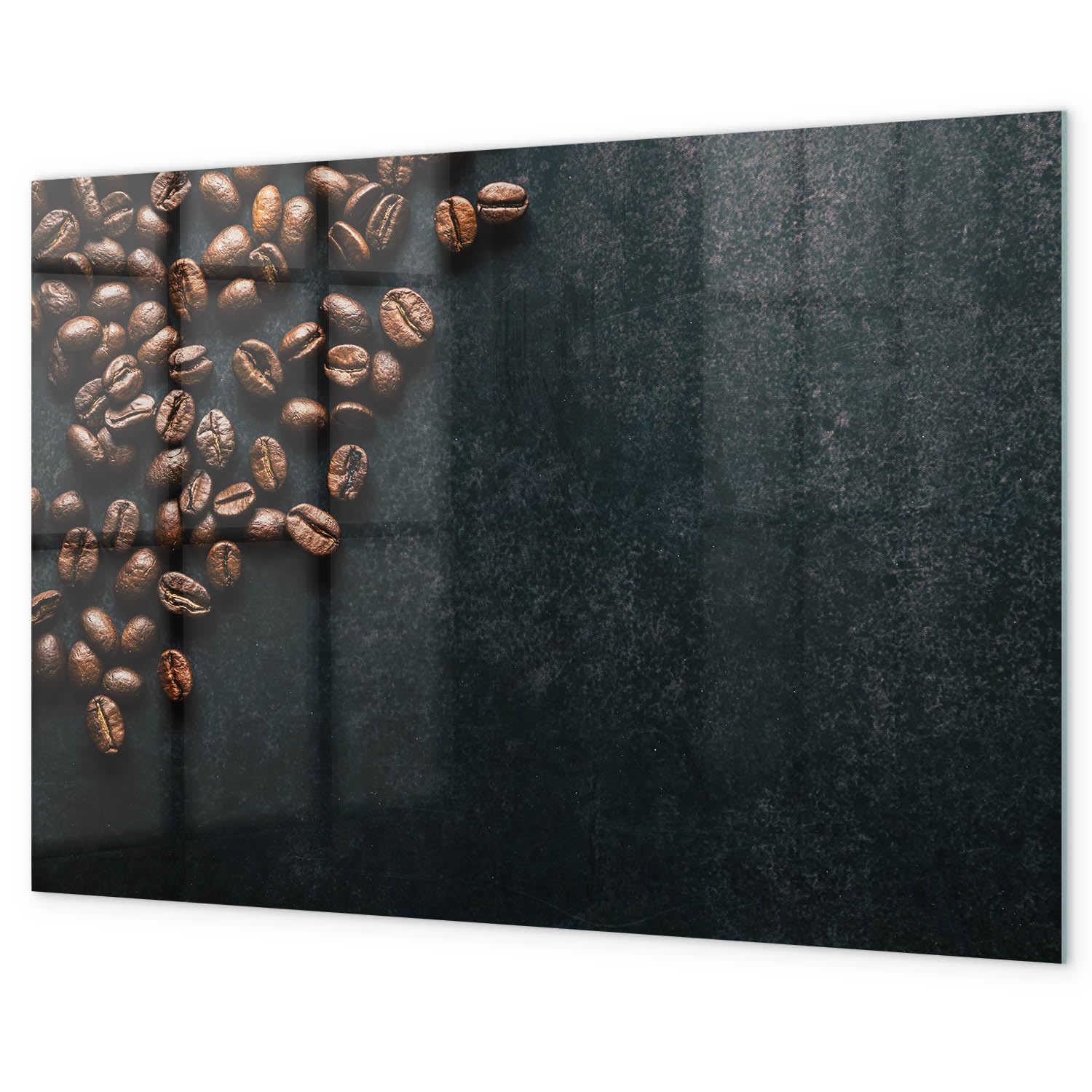 Lavagna magnetica decorativa da parete 90x60 cm | Chicchi di caffè