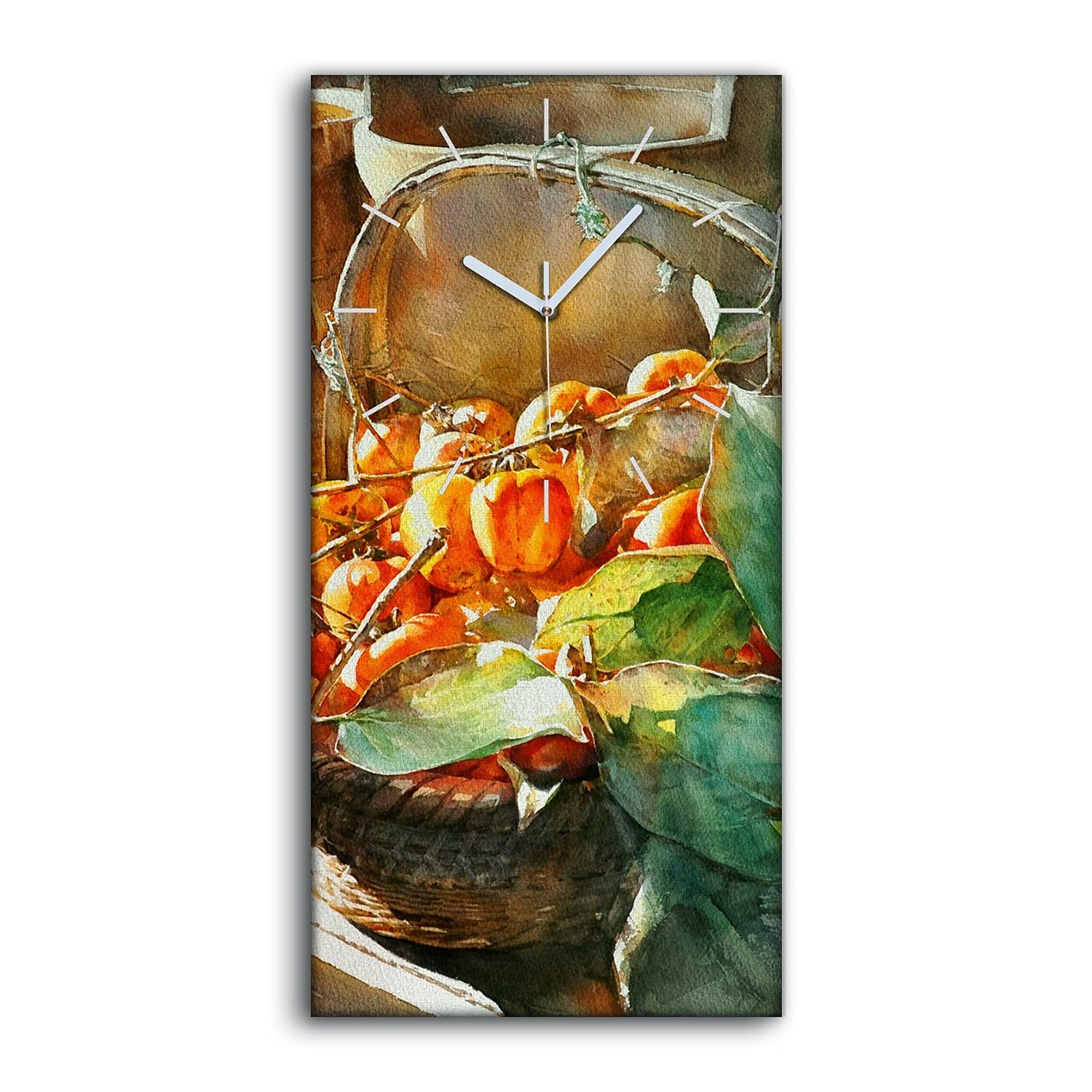 Horloge sur toile sans tic-tac Coloray pour éliminer le bruit dans la chambre 30x60