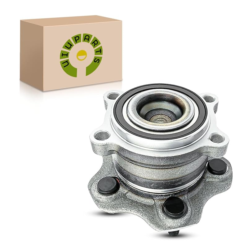 Cubo de roda traseiro com rolamento UIU 5 furos e ABS para Nissan, Infiniti e Mitsubishi – 1 unidade