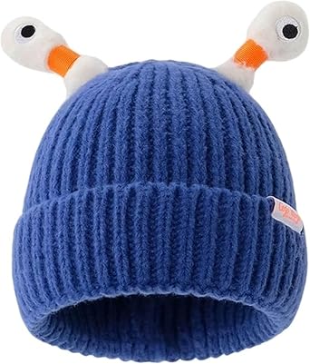 Cute Monster Tentacle Design, Winter Parent-Child Cute Glowing Little Monster Knit Hat, Winter Luminous Design