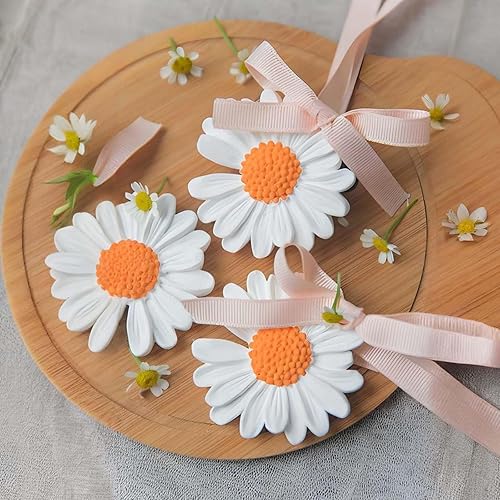 Miniatura 5 de Moldes de silicona para chocolate, 4 paquetes de moldes para llavero de flores para decoración de pasteles, decoración de cupcakes, caramelos,