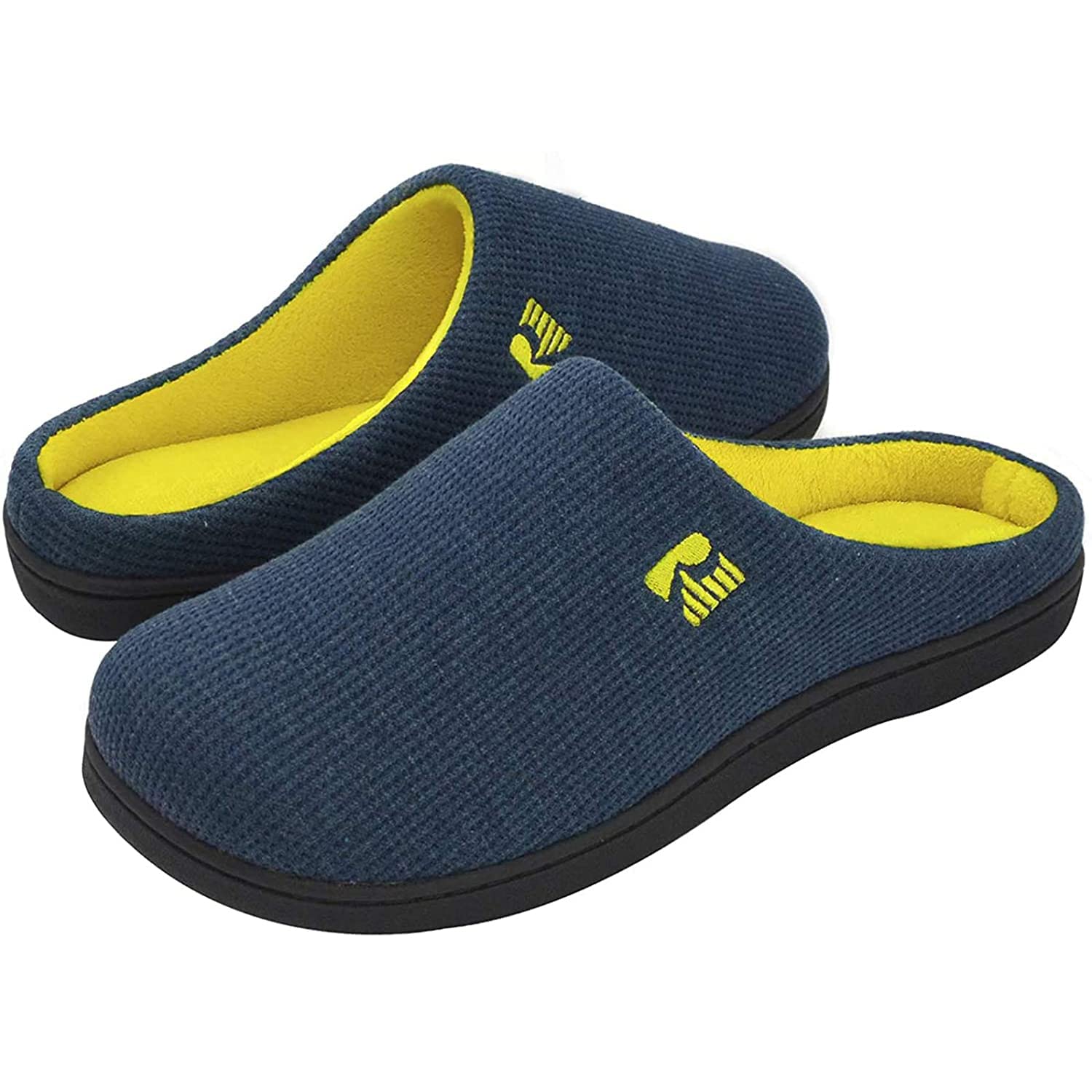RockDove Bicolore Pantofola da Uomo in Memory Foam