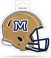 Vista 93 de Rico Industries NCAA - Calcomanía para casco de corte en forma de 4.75 x 5 pulgadas