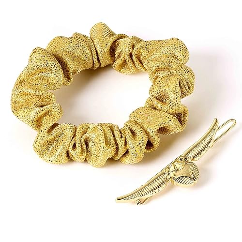 Juego de accesorios oficiales para el cabello de Snitch Golden Snitch de The Carat Shop