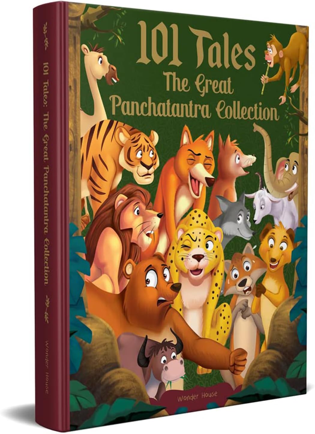 101 Tales The Great Panchatantra Collection - Collection of Witty Moral Stories For Kids For Personality Development (Hardback)