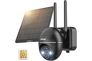 ieGeek 4G LTE Cellular Security Camera Outdoor