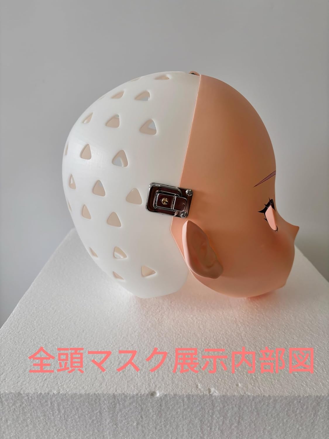 全頭ロックカスタムキャラクター女性/女の子Kigマスク樹脂日本アニメKigurumi変装マスク