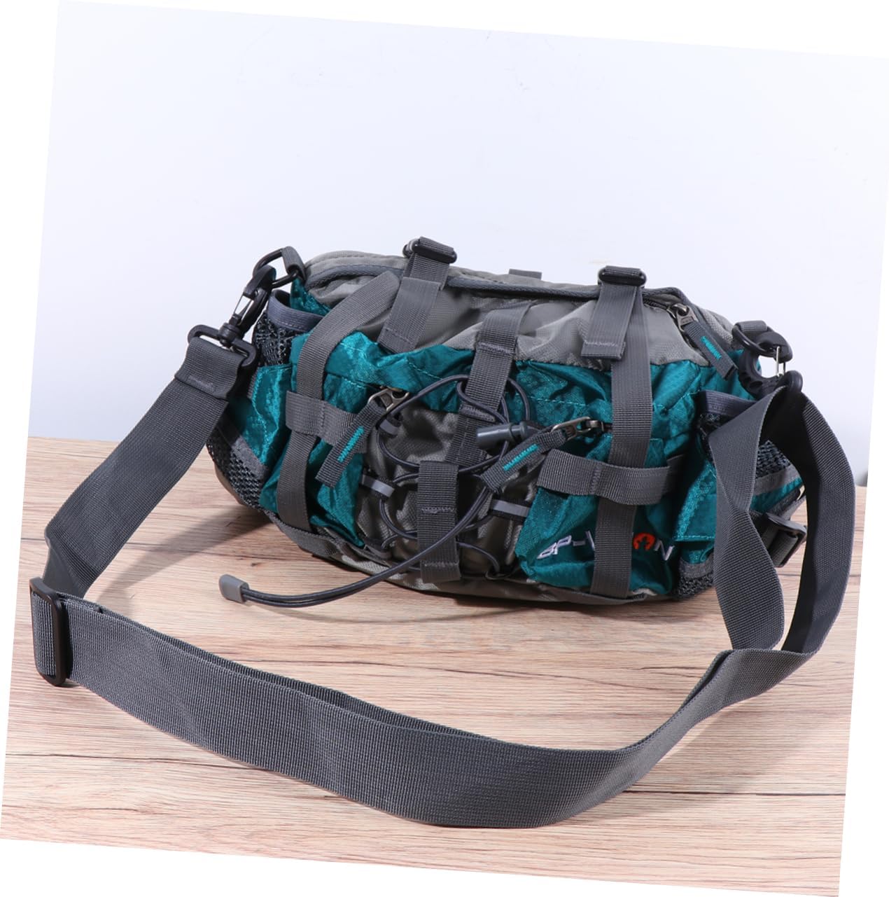 Multifunctional Running Waist Pack Pouch Bag for Sports Hiking Travel Reflective Stripes