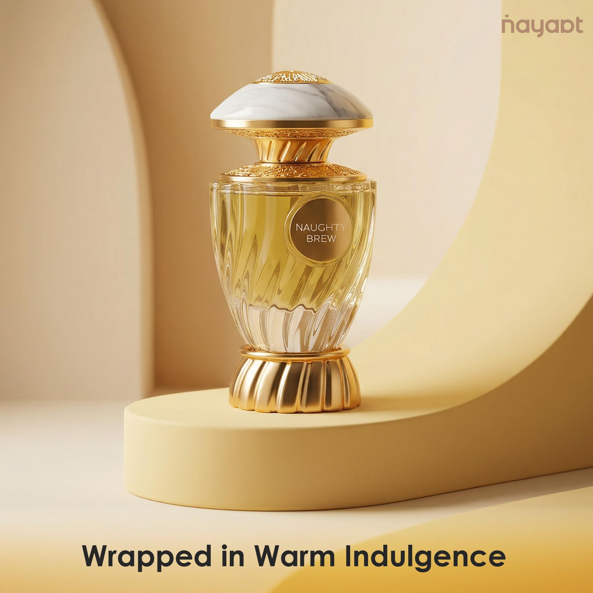 Orientica Nayaat Naughty Brew Eau de Parfum 100 ml – słodkie nuty, piżmo, wanilia – perfumy dla kobiet