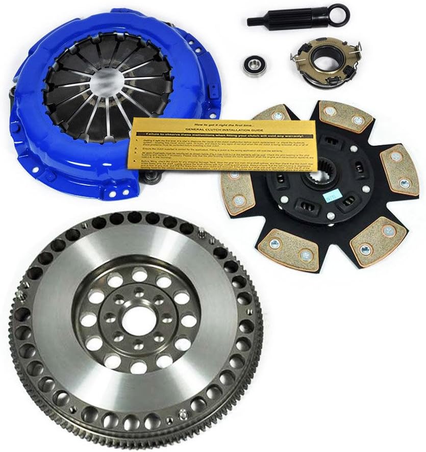 EFORTISSIMO EFT Stage 3 Clutch Kit with 4140 Chromoly Flywheel for Scion xB 2.4L