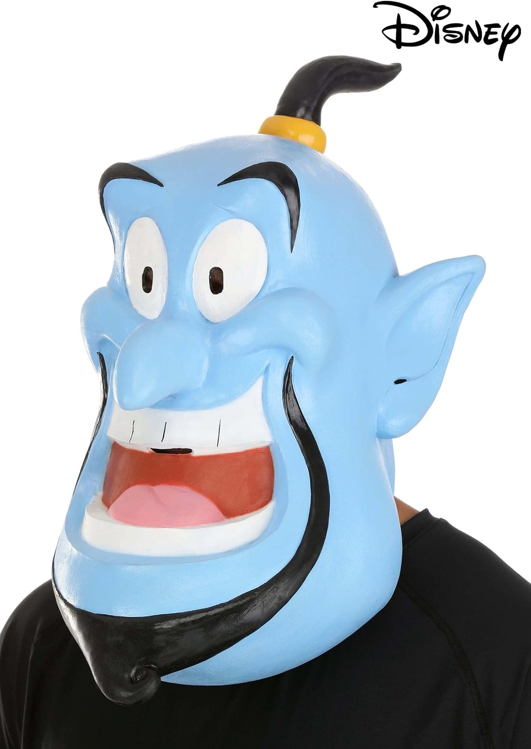 elope Disney Aladdin Genie Costume Latex Mask for Adults and Kids Standard
