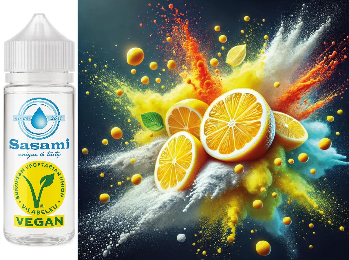 Brause Pulver - Zitrone Aroma Konzentrat - Vegan - Sasami - 100ml
