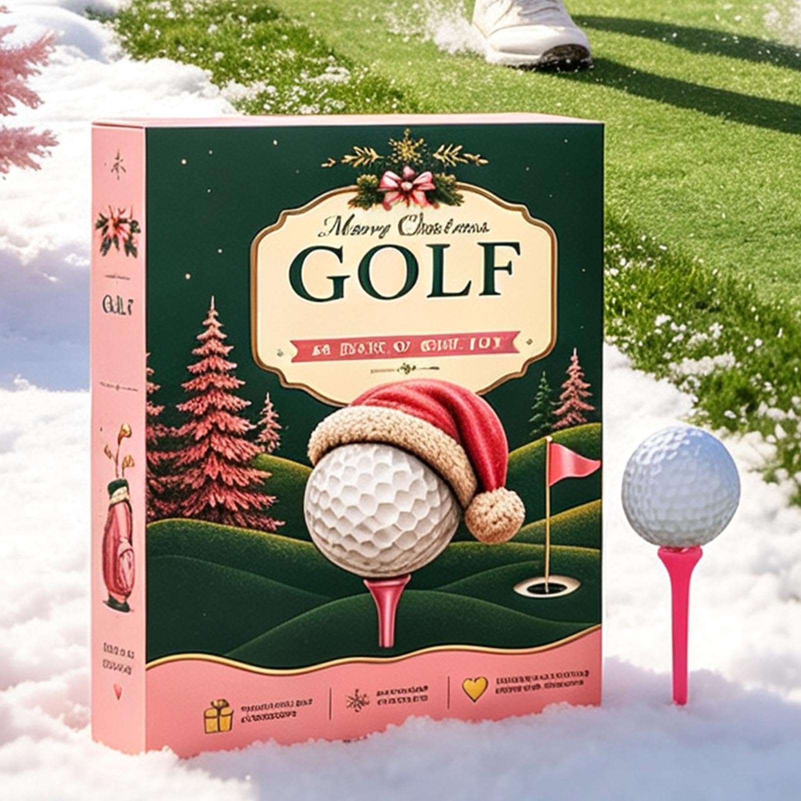 Calendario natalizio Golf Divot Repair Markers Tees