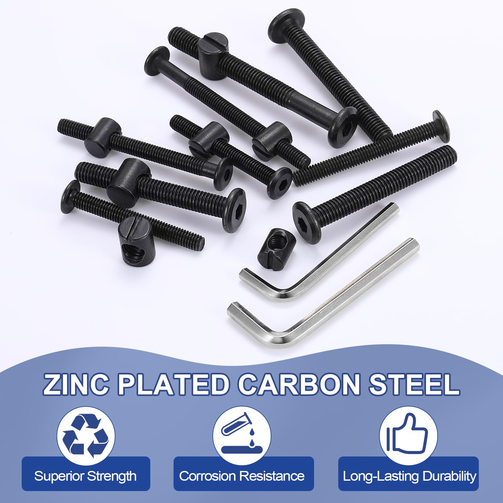 PATIKIL Furniture Bolt Nut Set - Image 4