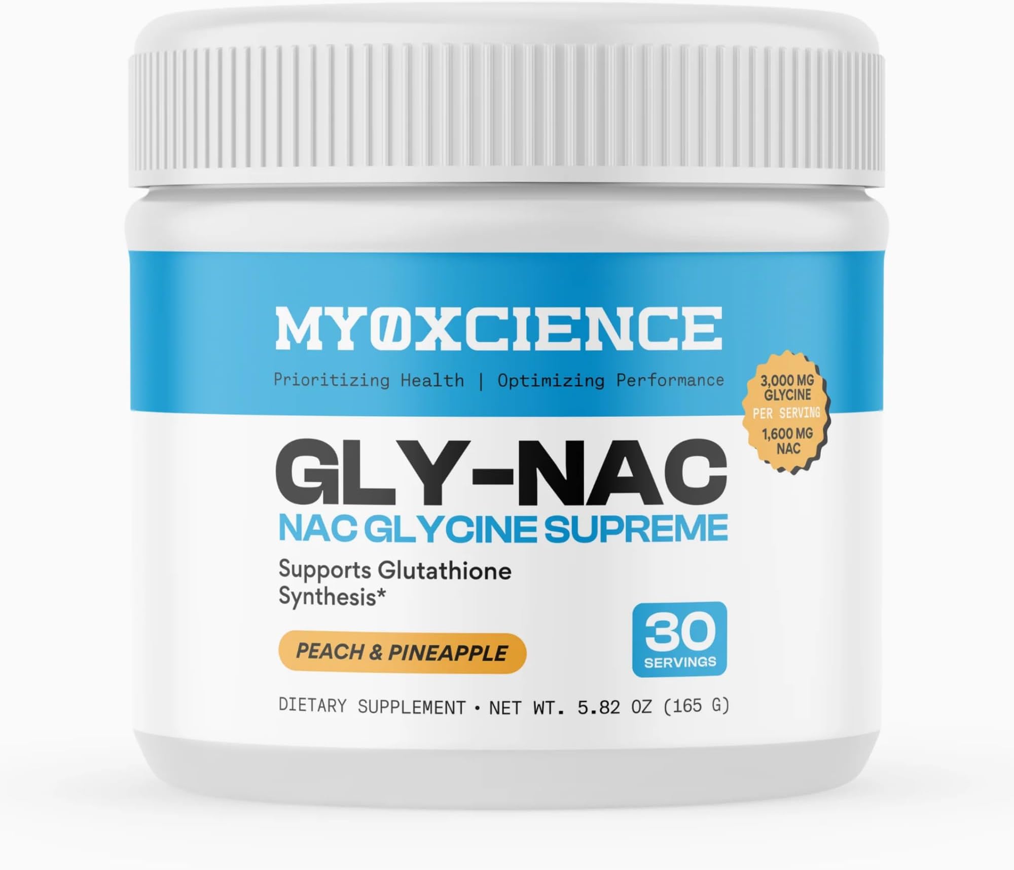 NAC + Glycine Supreme N-Acetyl-L-Cysteine, Glycine and Taurine Combination,Powder