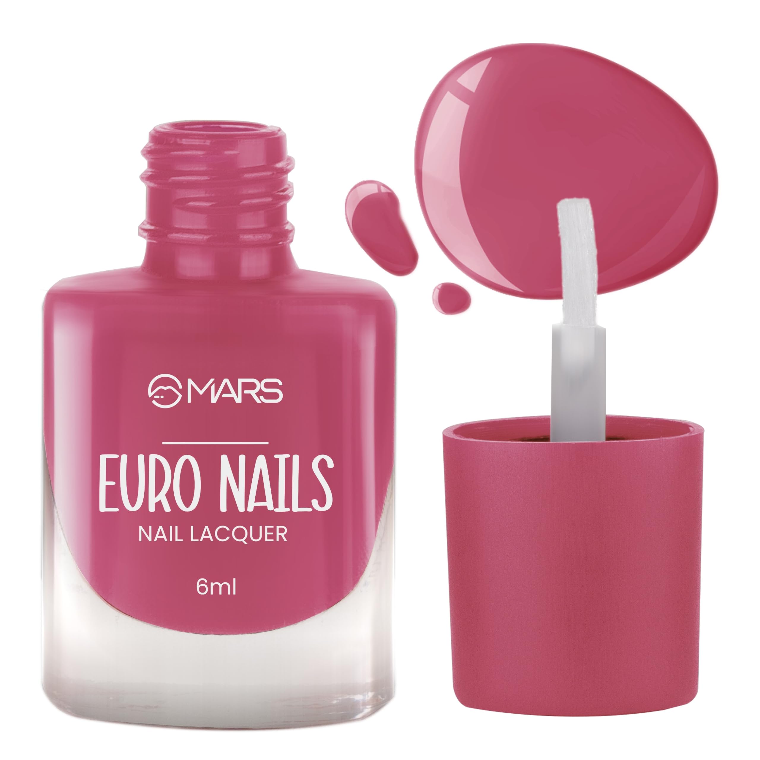 Buy MARS EURO Nail Lacquer Glossy Gel Finish Rich Pigmentation