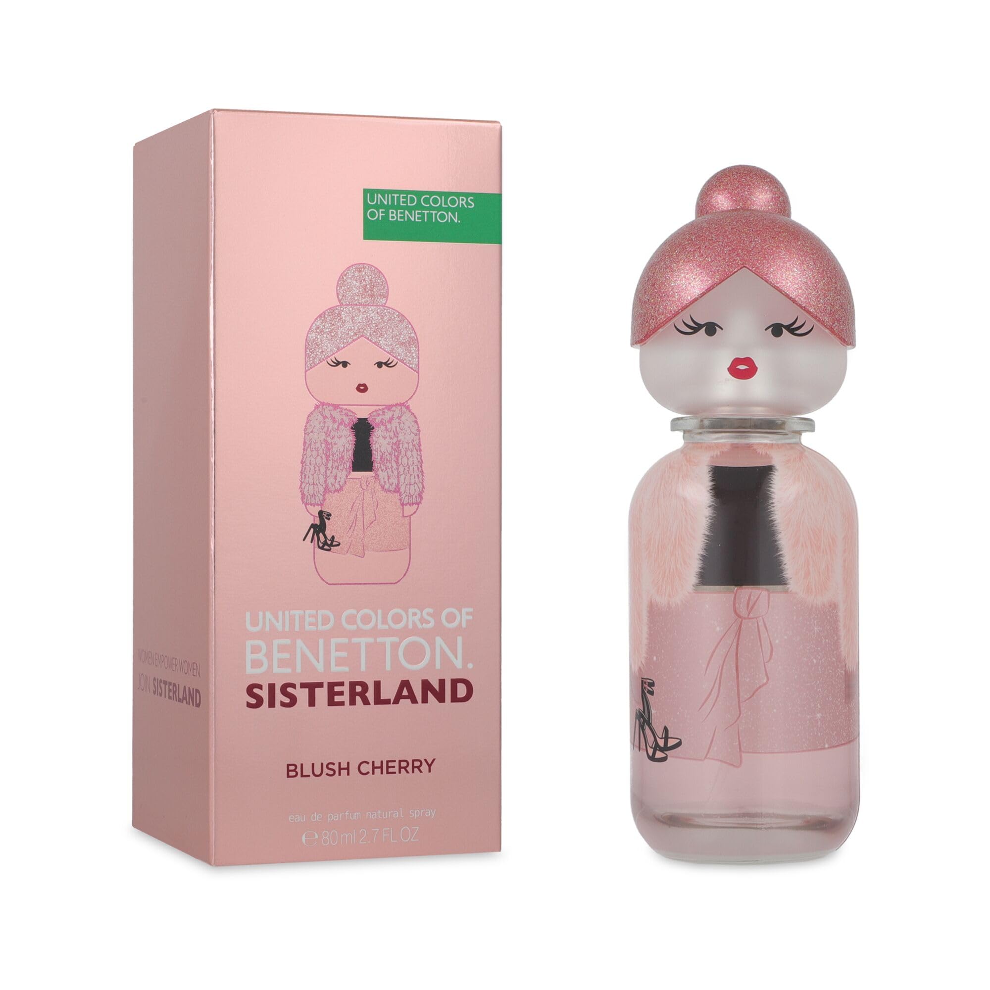 Benetton Bnt Sisterland Blush Cherry, Women's Eau de Parfum, 80 ml